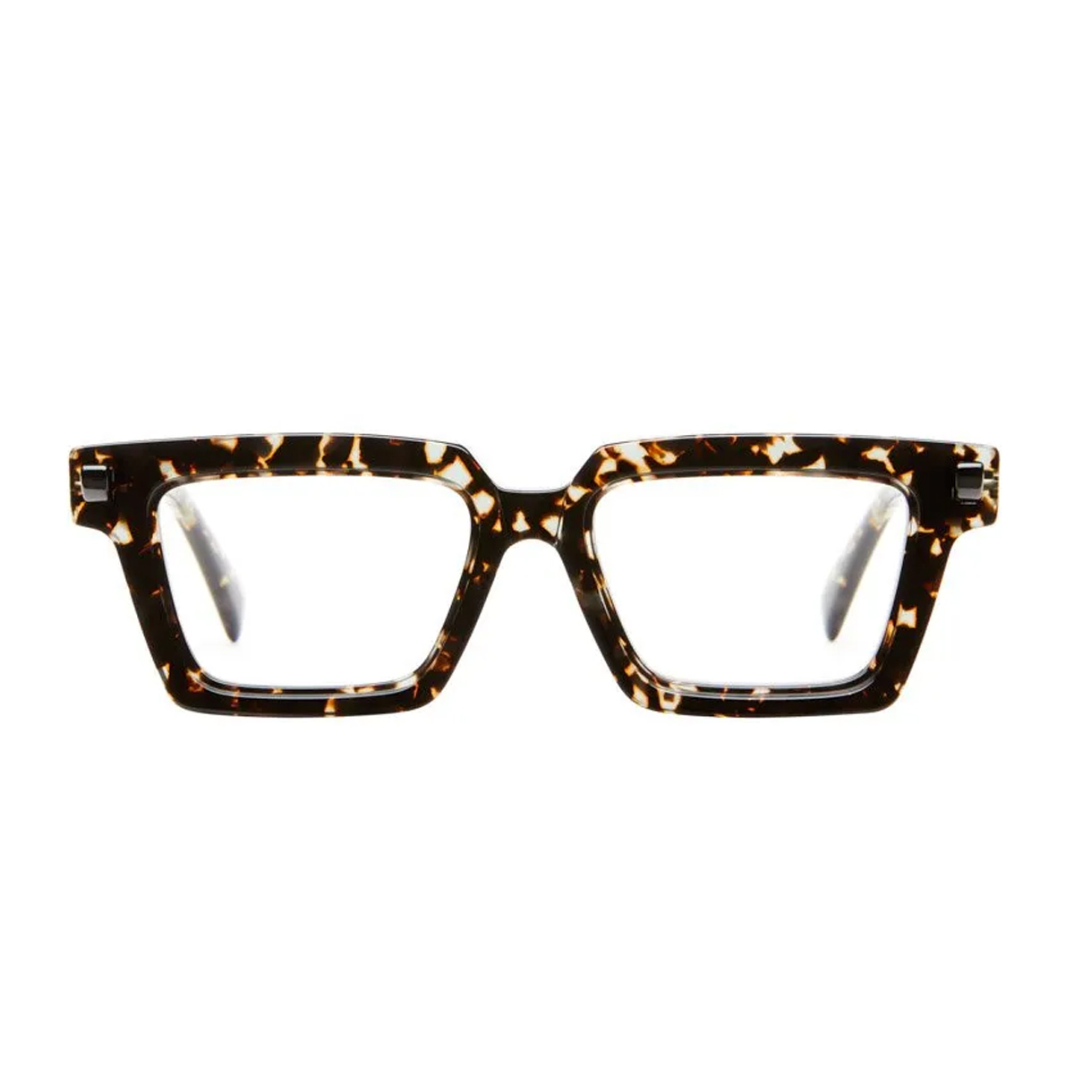 Kuboraum Unisex Grigio Maske Q2 Gyh Grey Yellow Havana Acetato Mazzucchelli Occhiali Da Sole