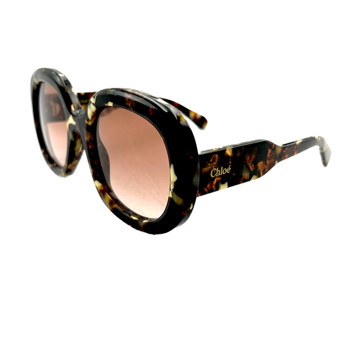 Chloé Women's Arancione Ch0153s 007 Bio- Acetate Occhiali Sole
