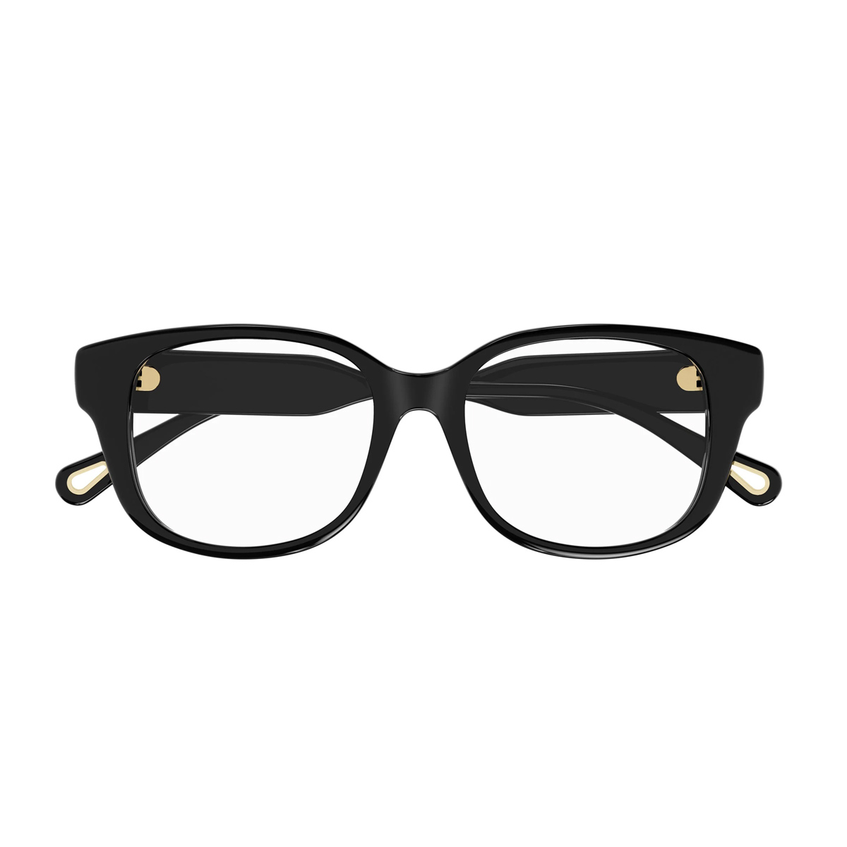Chloé Women's Nero Ch0198o 001 Recycled Acetate Occhiali Vista