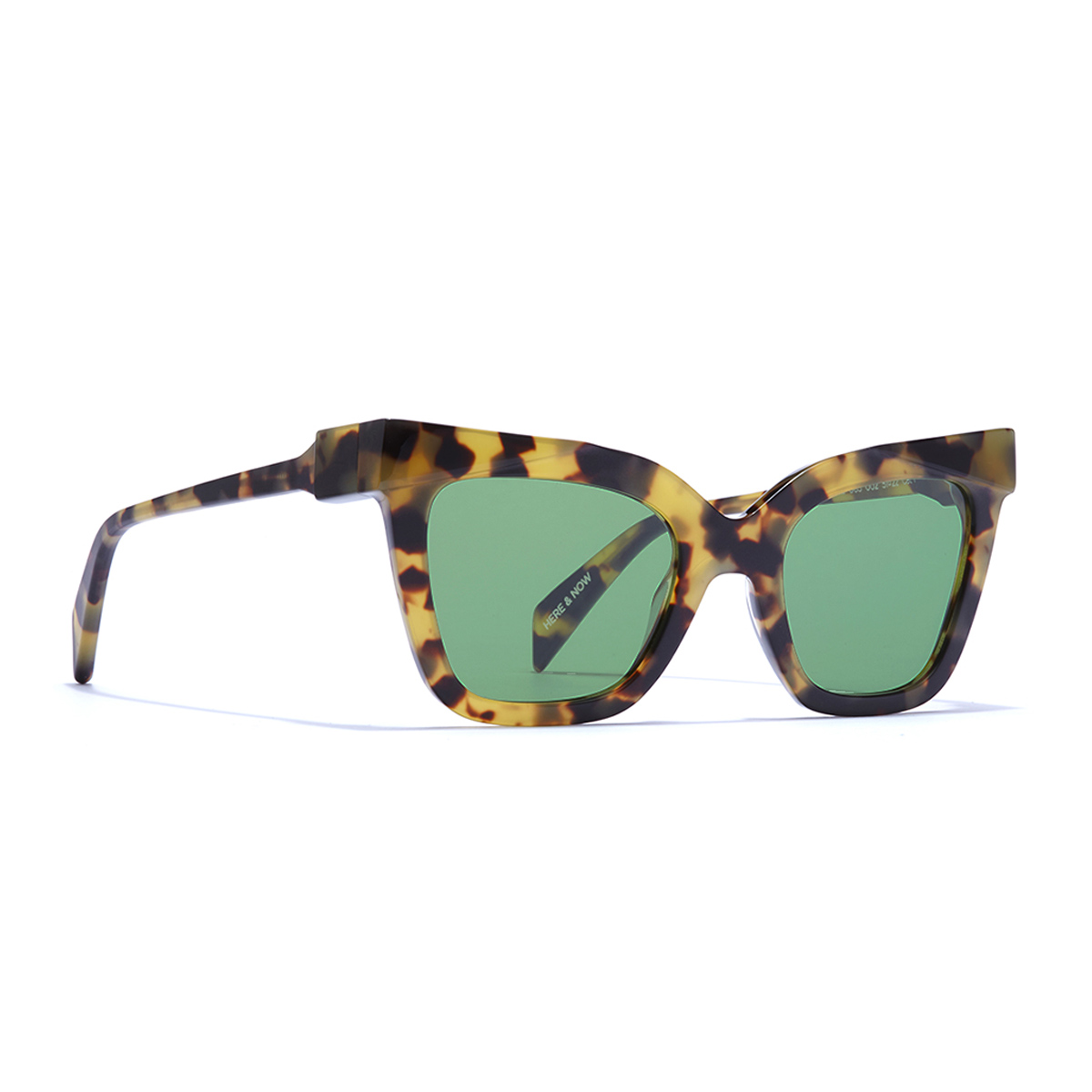 Siens Women's Marrone Creature 065 002 Havana Acetate Occhiali Da Sole