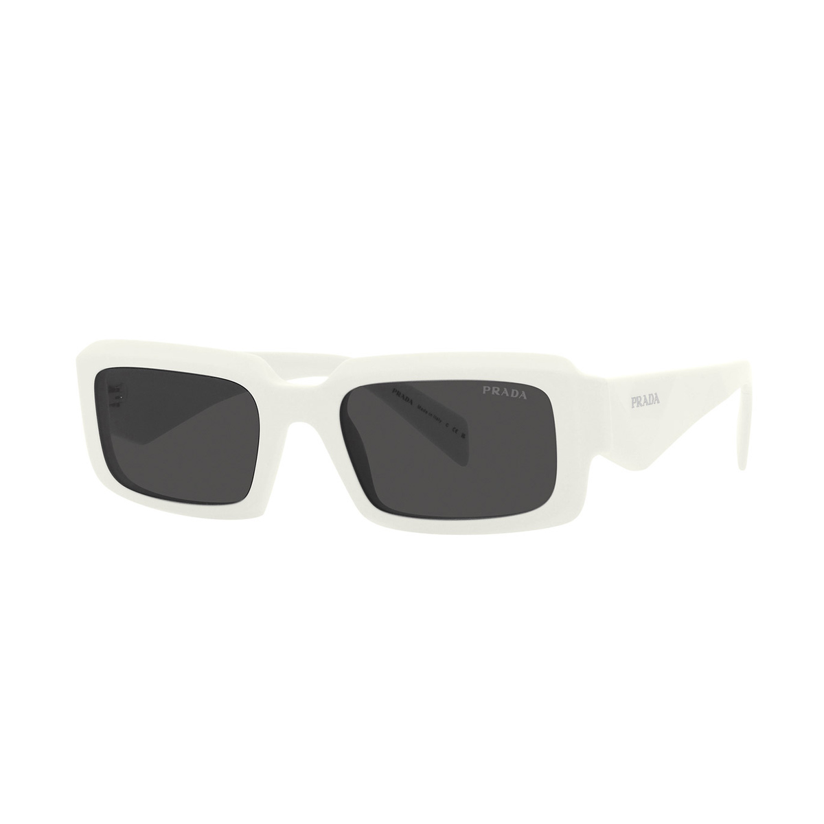 Prada Unisex Bianco Pr 27Zs 17K08z Acetate Occhiali Sole