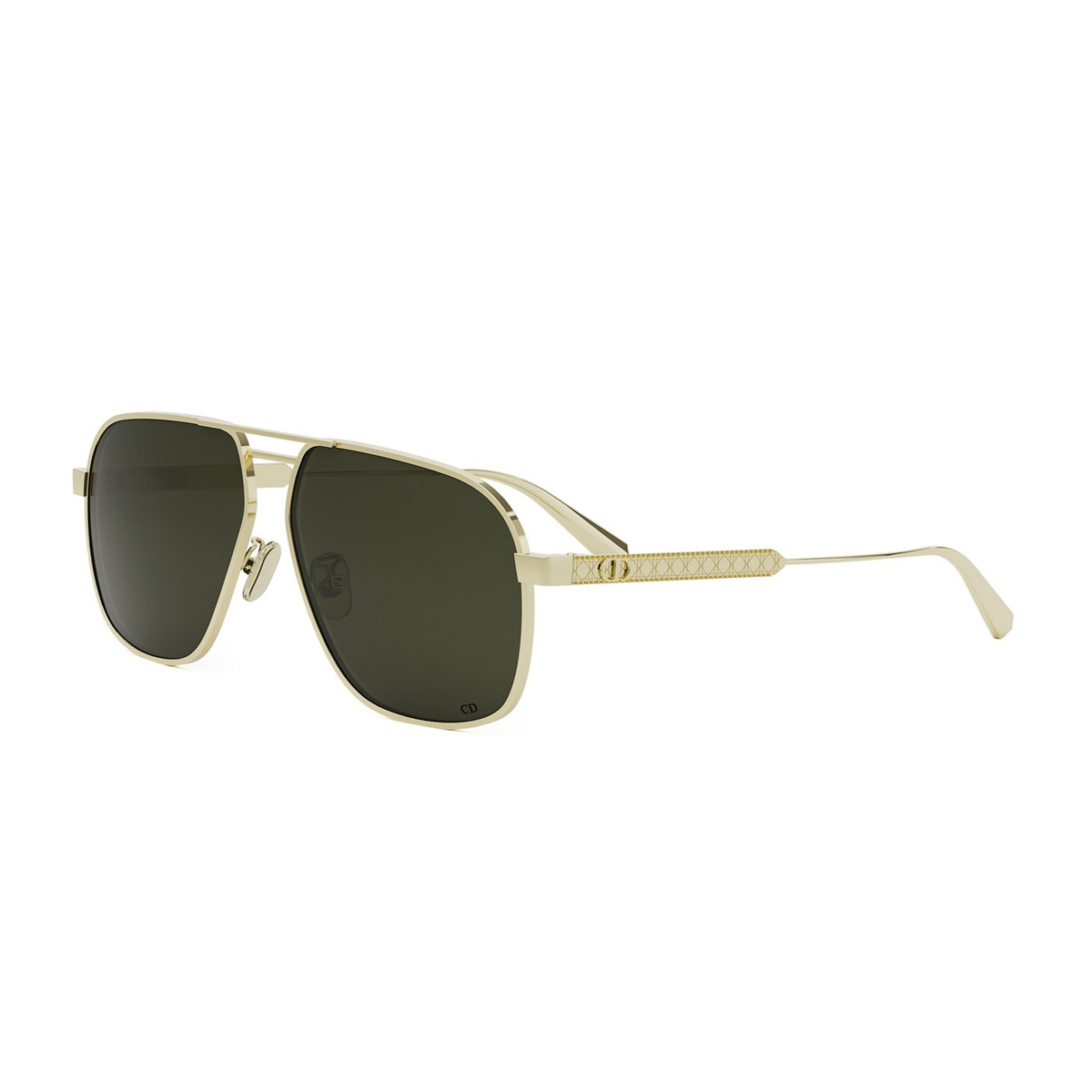 Dior Women's Oro Diorcannage A3u B0c0 1005 Metal Occhiali Da Sole