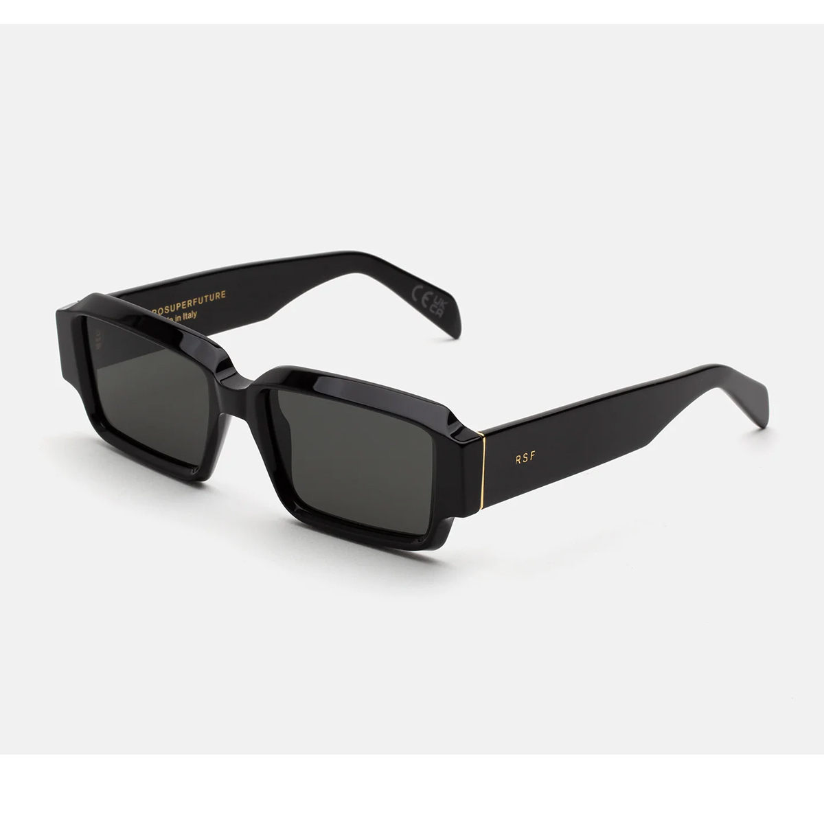 Retrosuperfuture Unisex Nero Astro Black Occhiali Da Sole