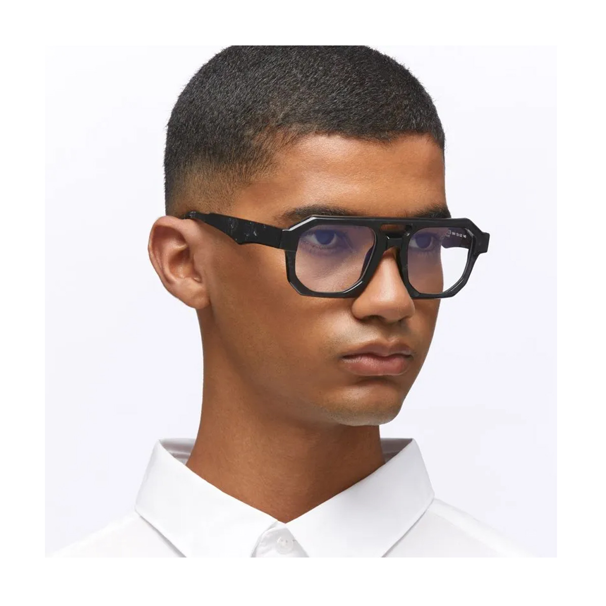 Kuboraum Unisex Nero Maske K33 Bkn Acetate Occhiali Sole