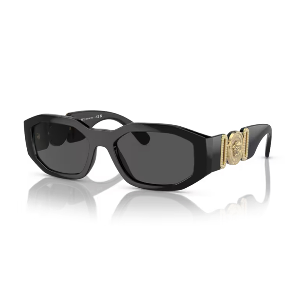 Versace Unisex Nero Ve4361 Medusa Biggie Gb1-87 Acetate Occhiali Da Sole