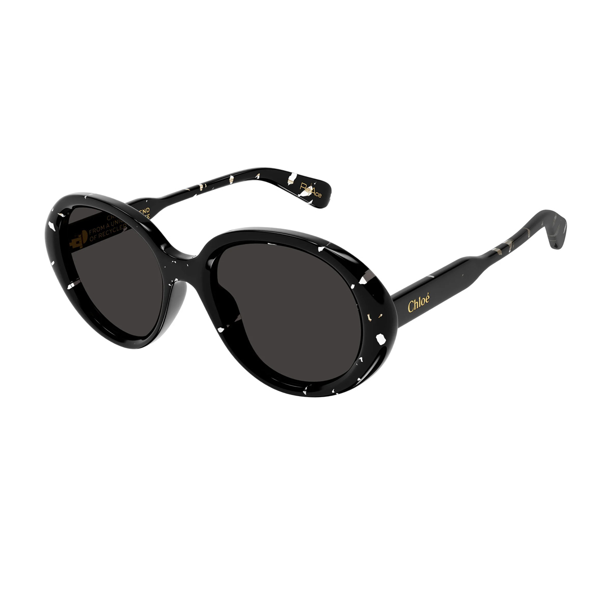 Chloé Women's Nero Ch0221s Linea Gayia 003 Recycled Acetate Occhiali Sole