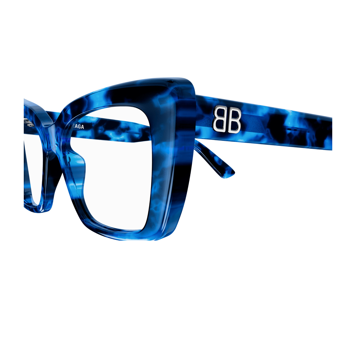 Balenciaga Women's Blu Bb0297o 004 Acetate Occhiali Vista