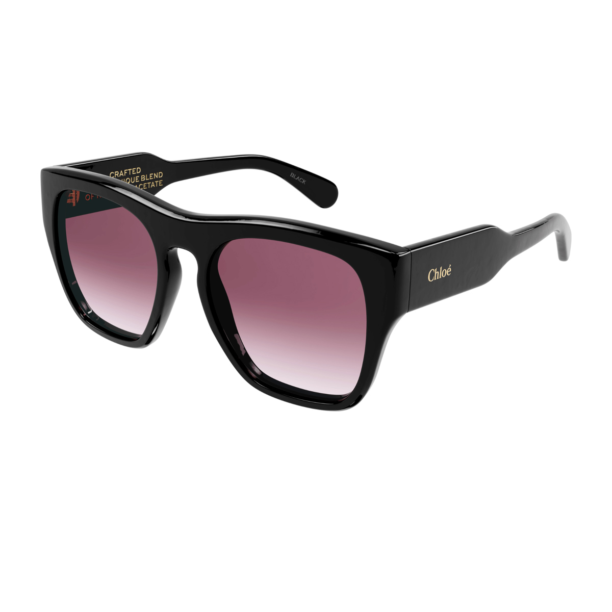 Chloé Women's Nero Ch0149s Celluloid Occhiali Sole