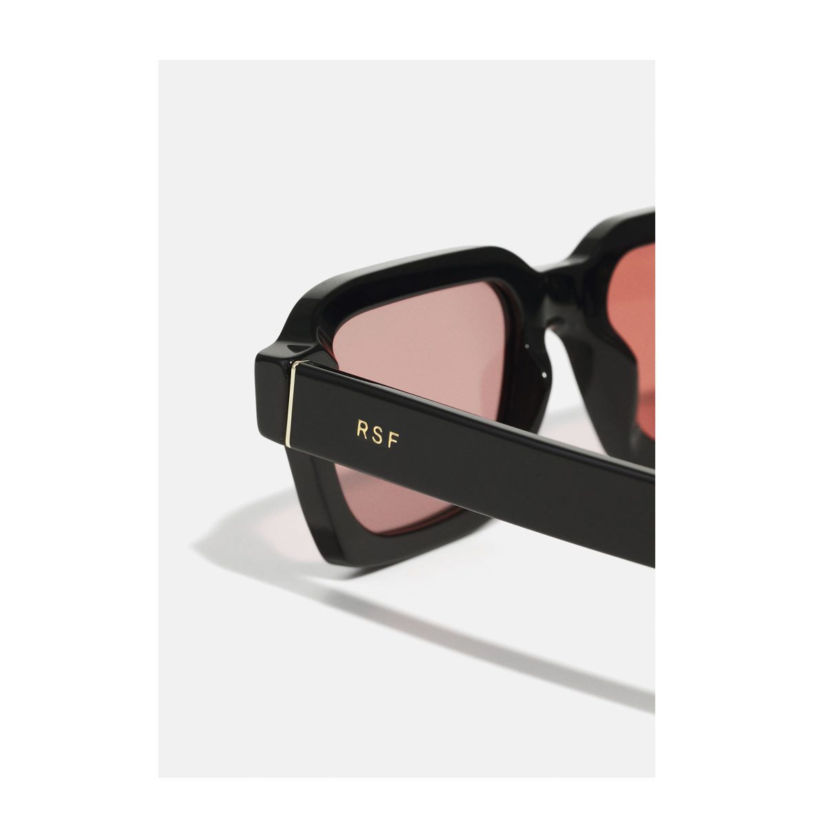 Retrosuperfuture Unisex Nero Caro Fantome Black Bordeaux Acetate Occhiali Da Sole