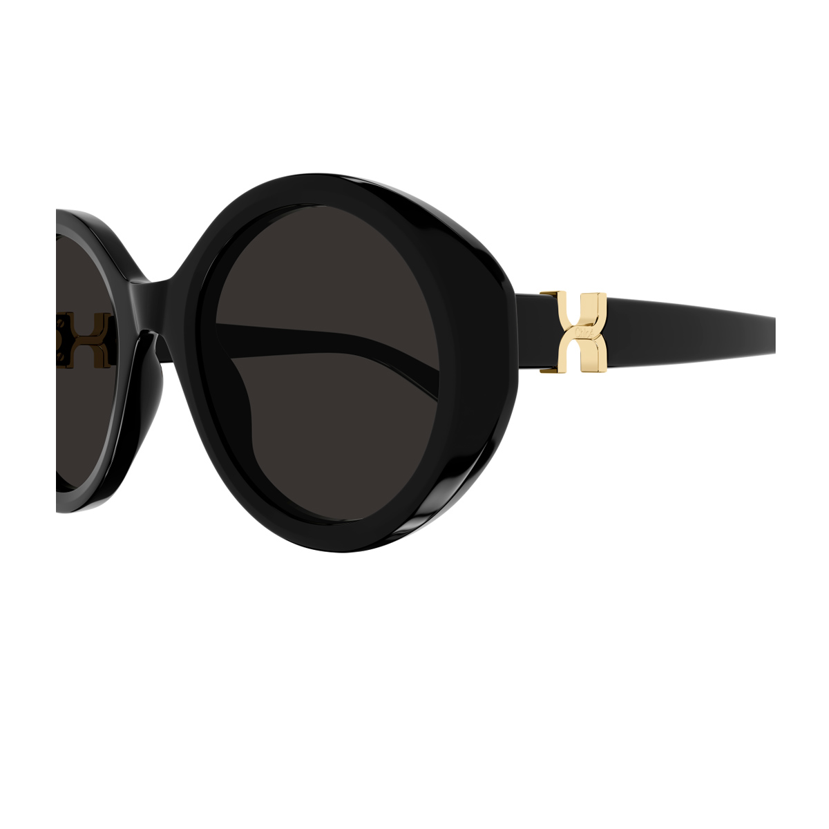 Chloé Women's Nero Ch0332s Marcie- Linea 001 Black Grey Recycled Acetate Occhiali Da Sole