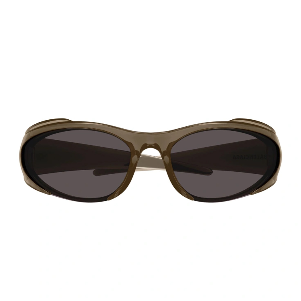 Balenciaga Unisex Marrone Bb0253s 002 Celluloid Occhiali Sole