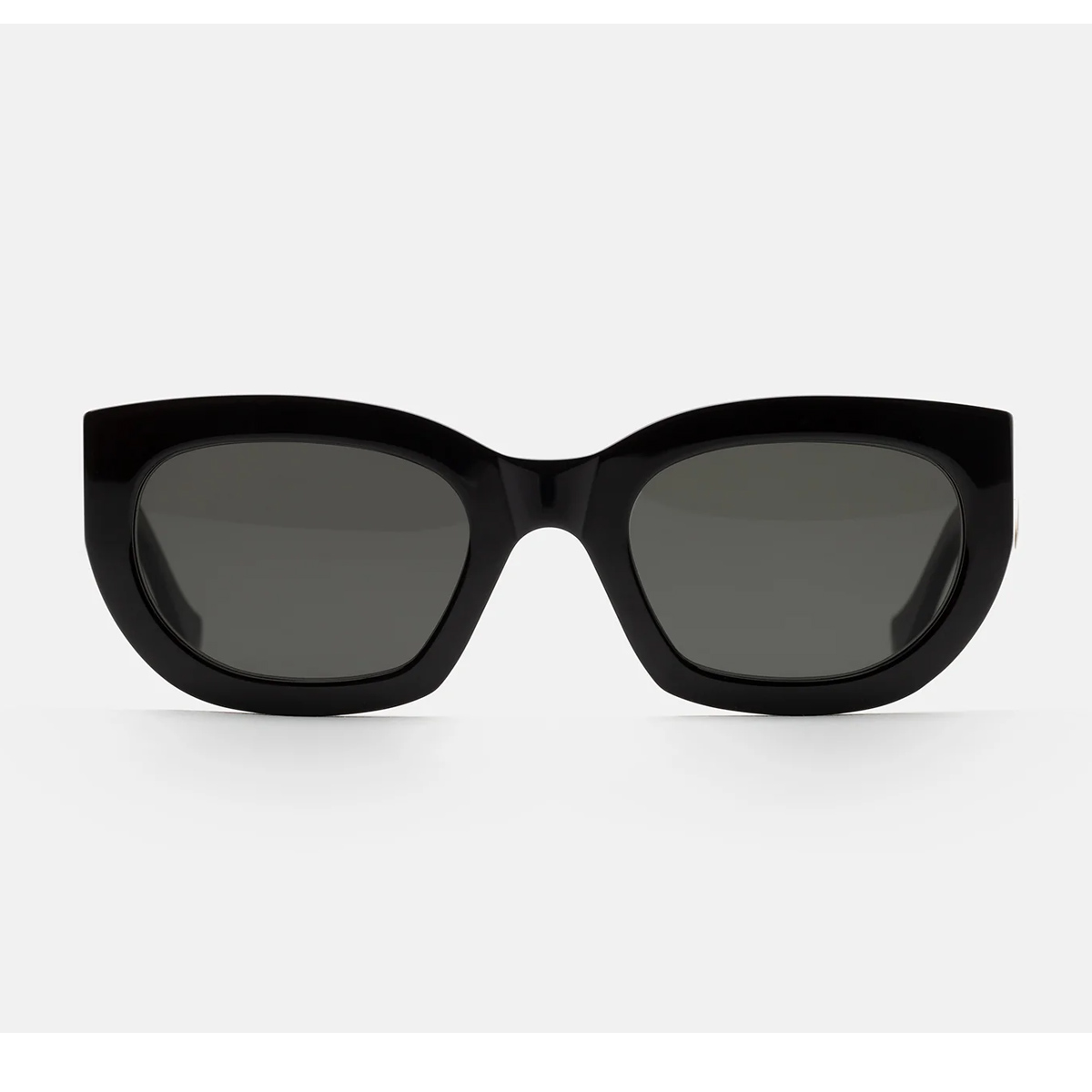 Retrosuperfuture Unisex Nero Alva Black Celluloid Occhiali Sole