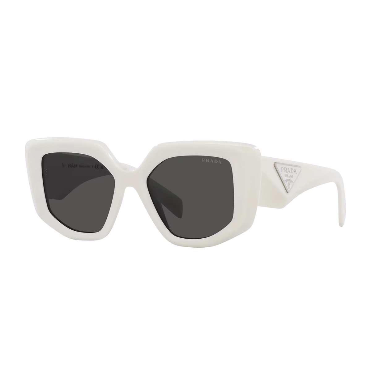 Prada Women's Bianco Pr14zs 1425S0 Acetate Occhiali Sole