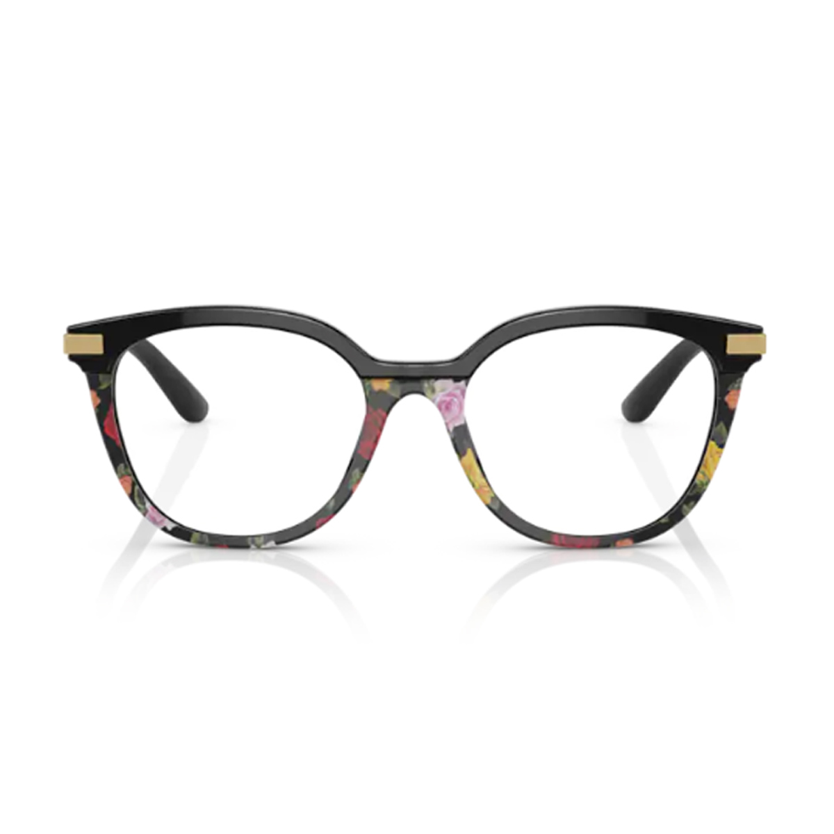 Dolce & Gabbana Women's Nero Dg3346 Celluloid Occhiali Vista