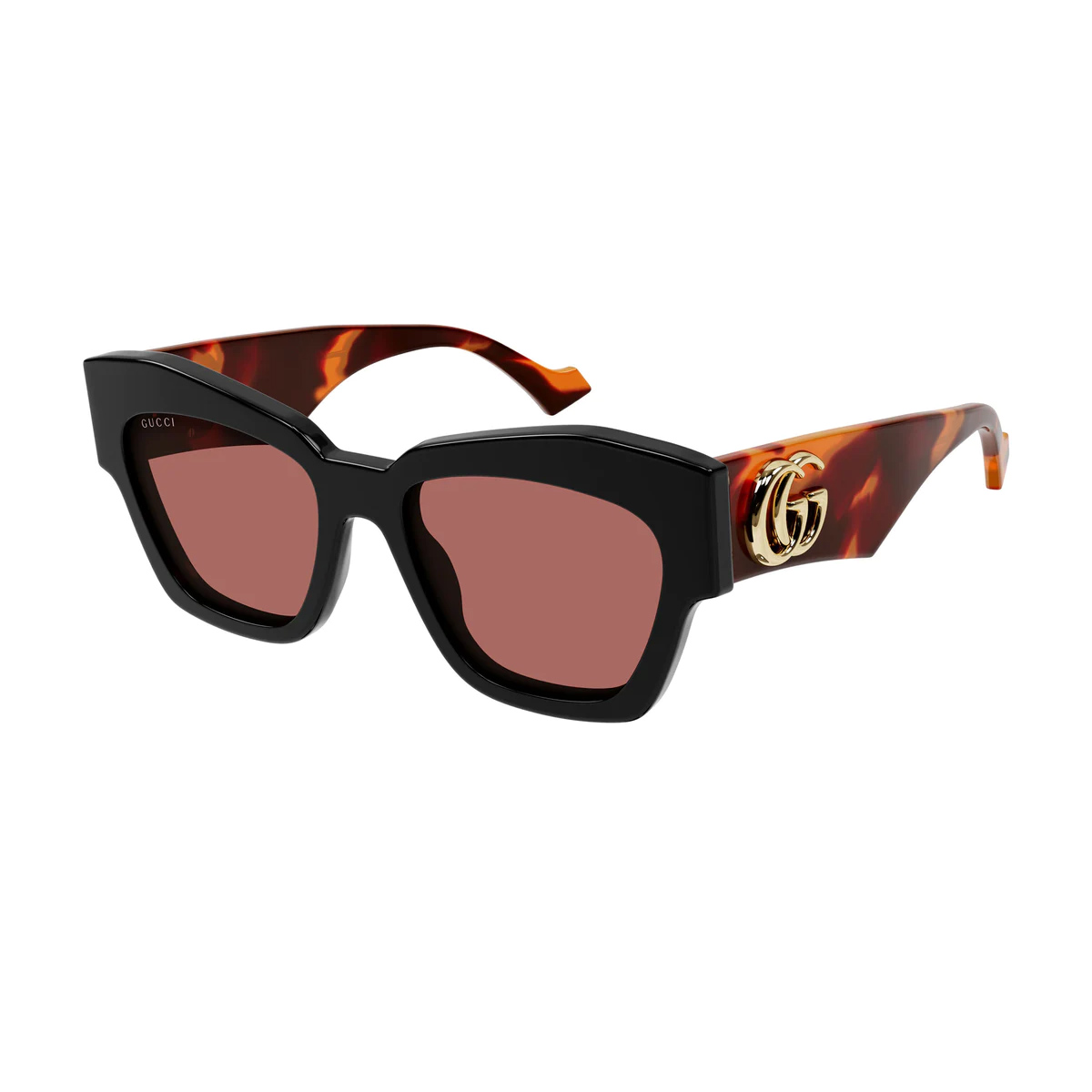 Gucci Women's Nero Gg1422s 005 Acetate Occhiali Sole