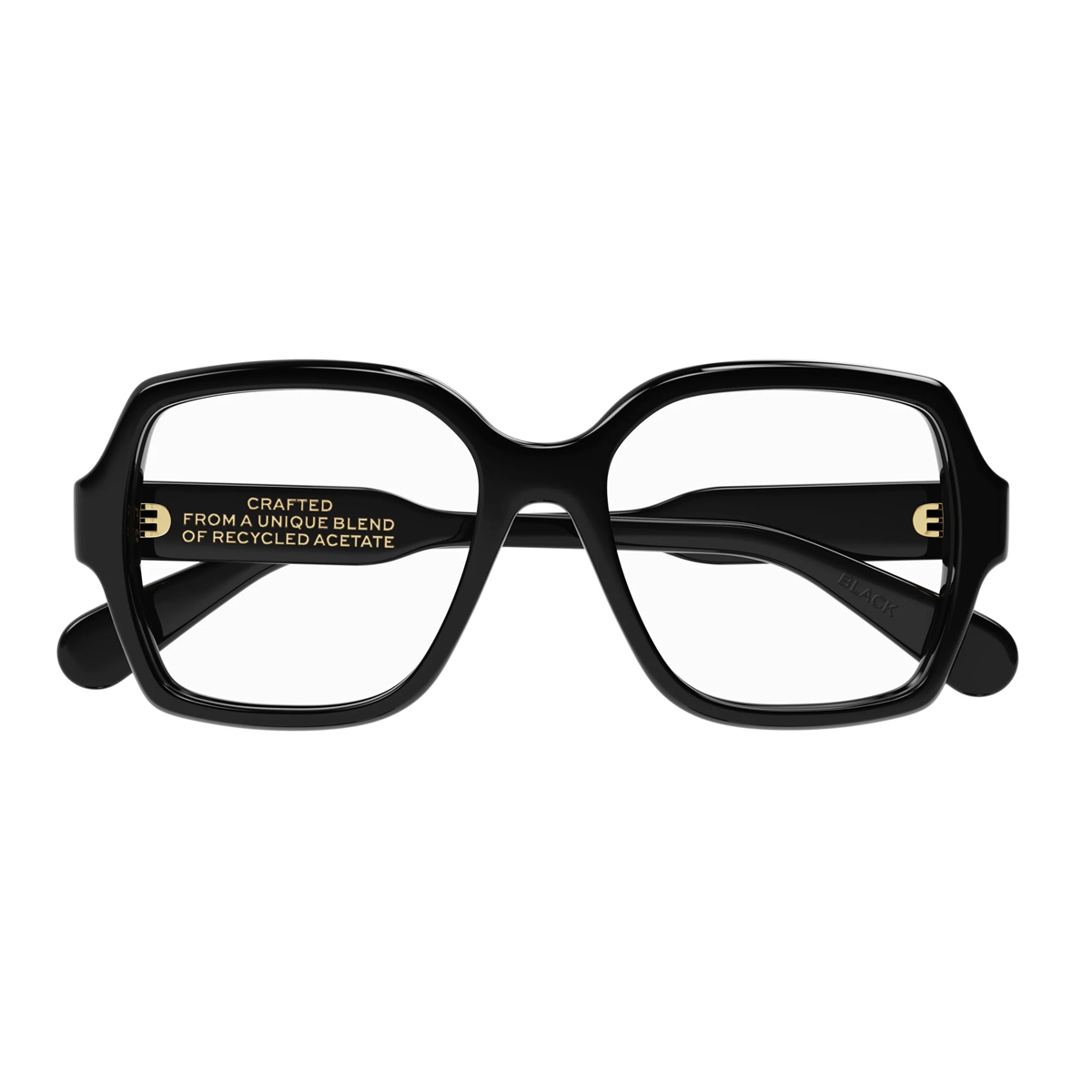 Chloé Women's Nero Ch0155o Celluloid Occhiali Vista