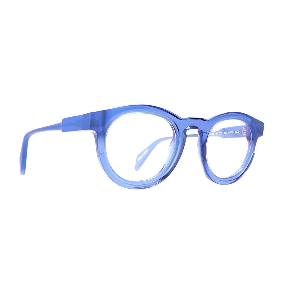 Siens Unisex Blu Creature 117 003 Trasparente Acetate Occhiali Da Vista