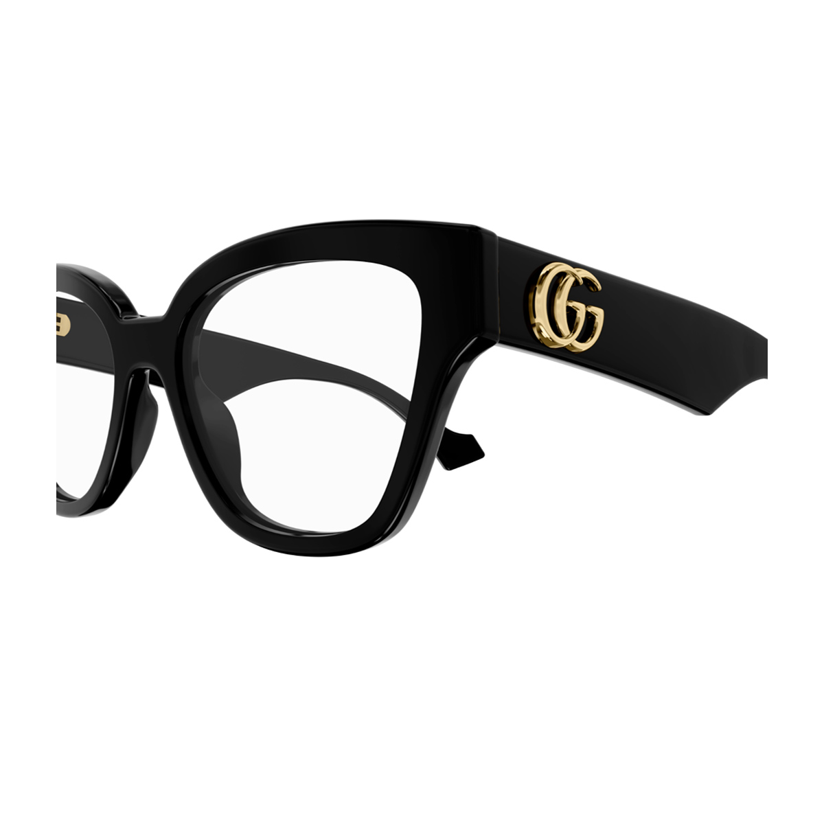 Gucci Women's Nero Gg1424o 005 Acetate Occhiali Vista