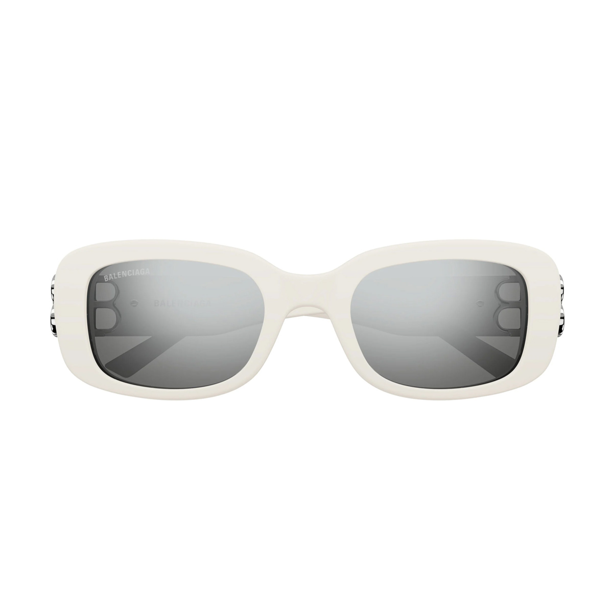 Balenciaga Unisex Bianco Bb0310sk 003 Acetate Occhiali Sole