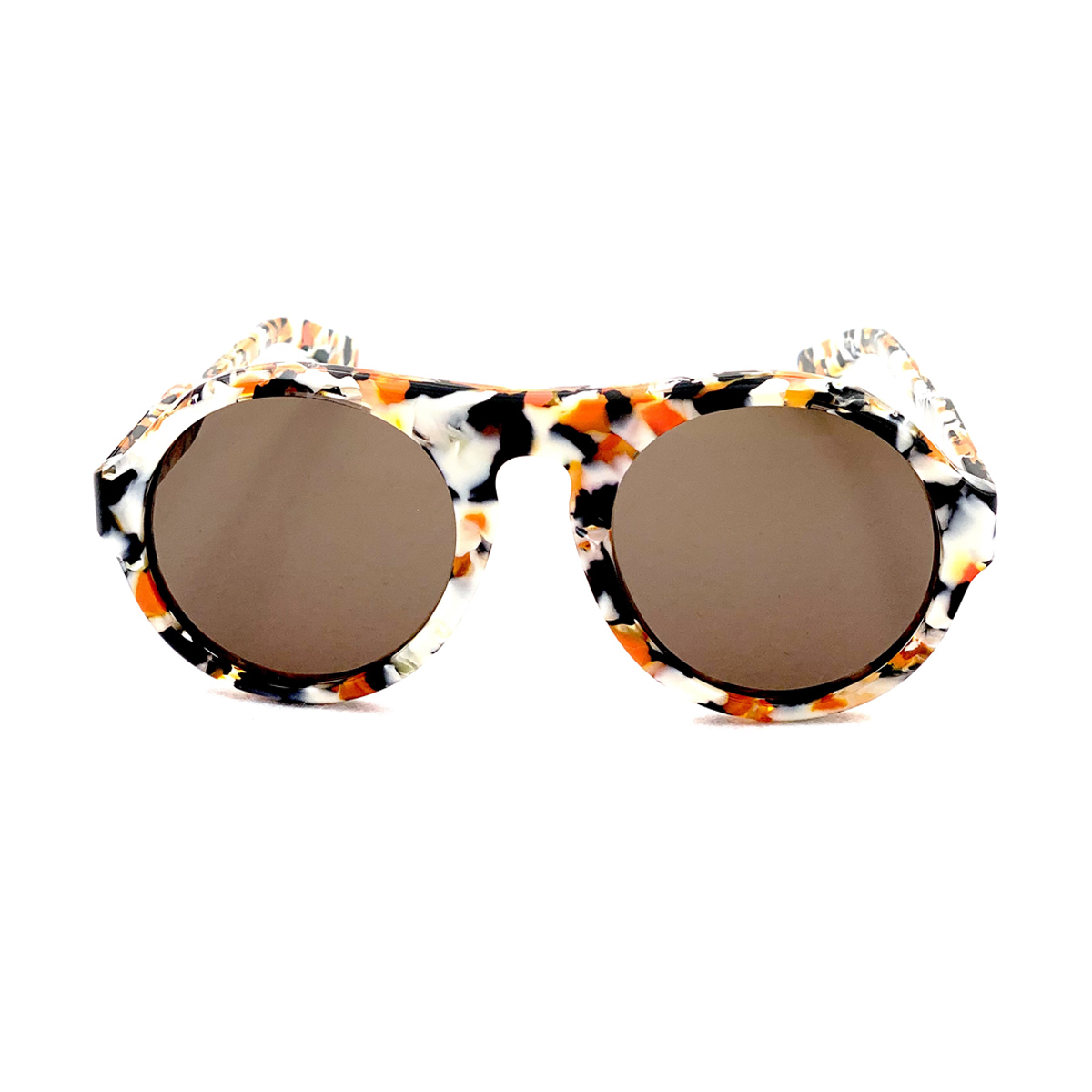 Chloé Women's Arancione Ch0151s Celluloid Occhiali Sole