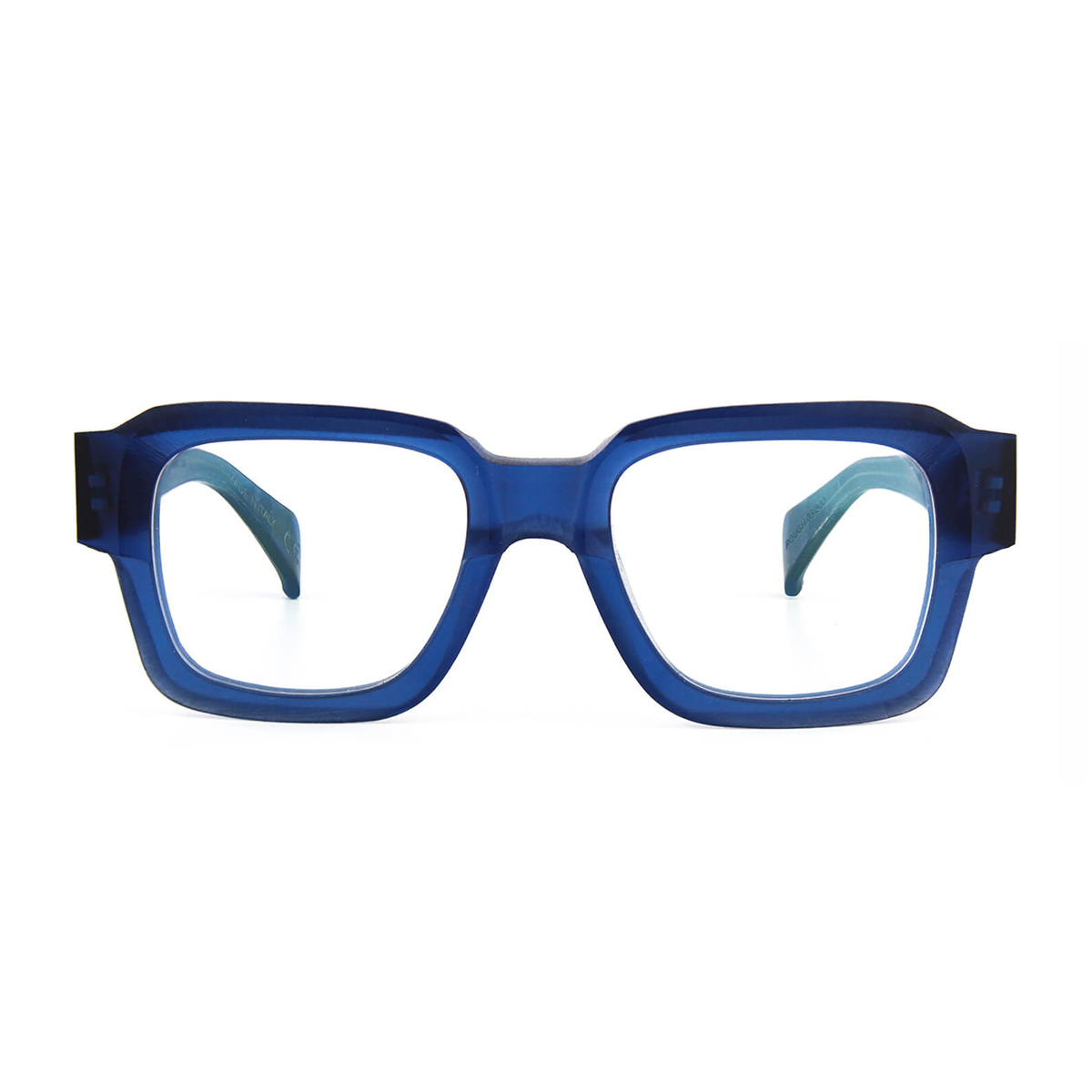 Dandy's Unisex Blu Skinner Rough Bl27 Acetate Occhiali Da Vista