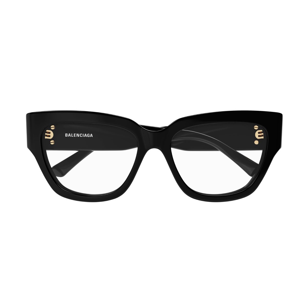 Balenciaga Women's Nero Bb0326o Linea Everyday 001 Recycled Acetate Occhiali Vista