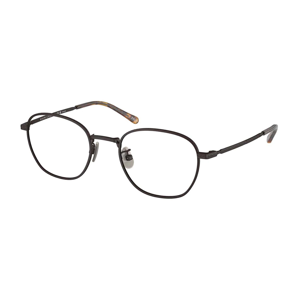 Polo Ralph Lauren Unisex Nero Ph1230td 9223 Opaco Titanium Occhiali Da Vista