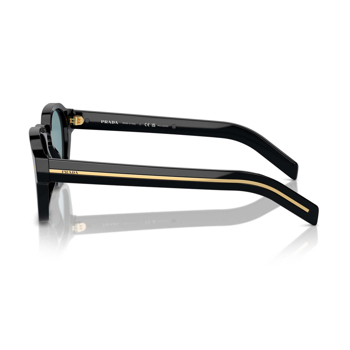 Prada Men's Nero Pr A16s 16K04d Acetate Occhiali Da Sole