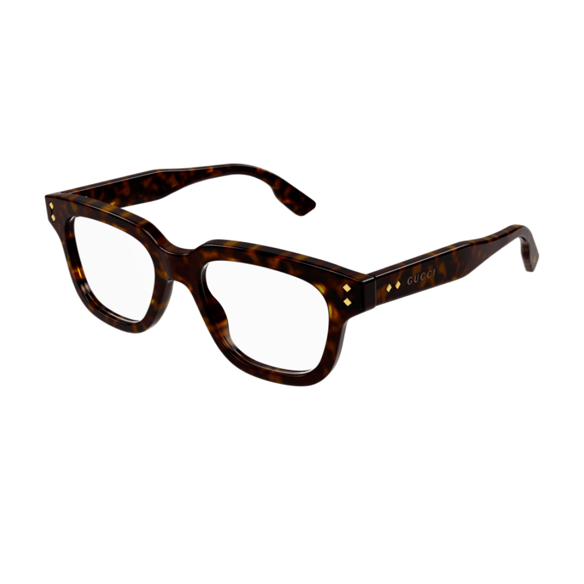Gucci Women's Marrone Gg1219o Celluloid Occhiali Vista