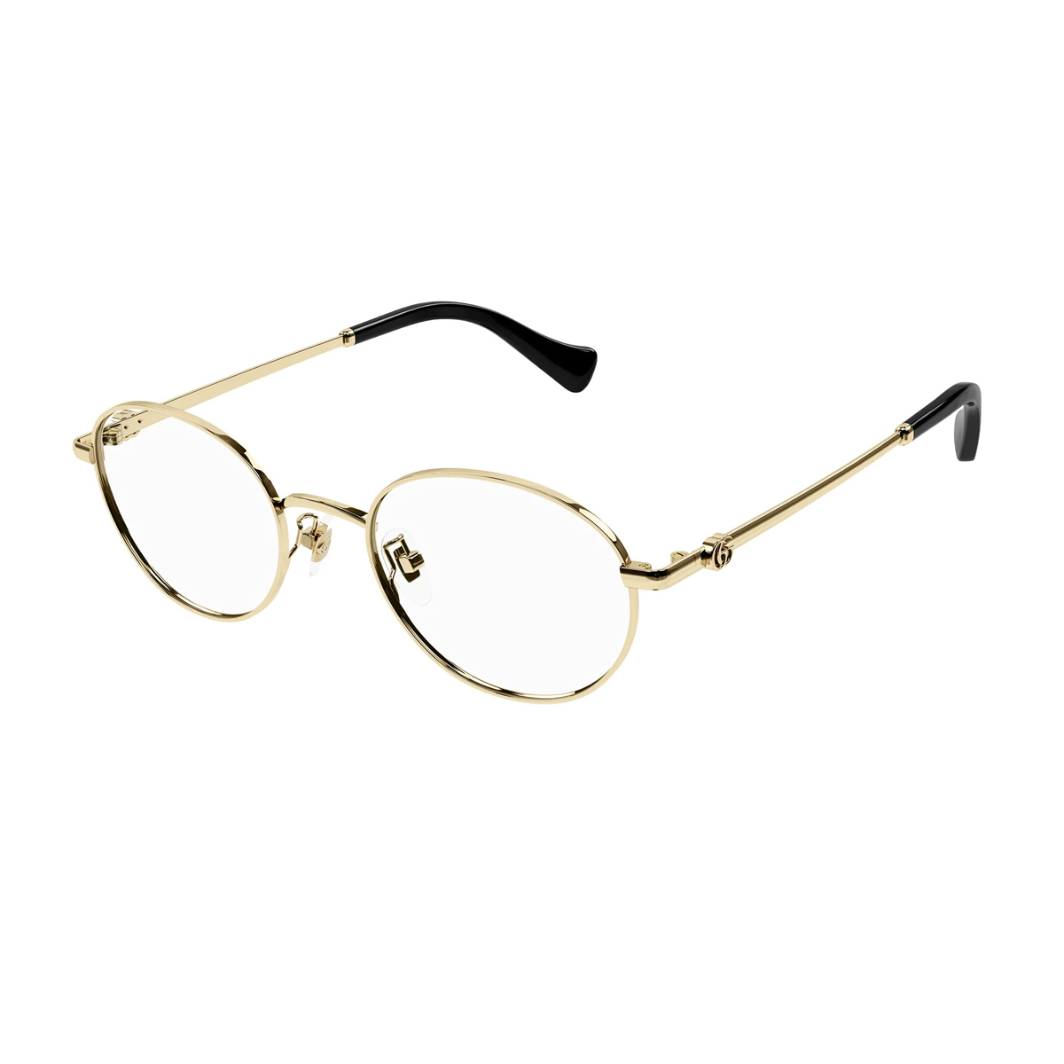 Gucci Unisex Oro Gg1608ok Linea Gg Logo Acetate Occhiali Vista