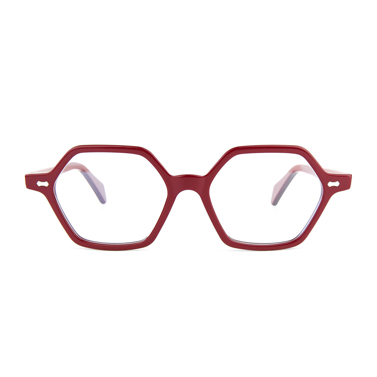 Dandy's Unisex Rosso Faggio Ro28 Acetate Occhiali Da Vista