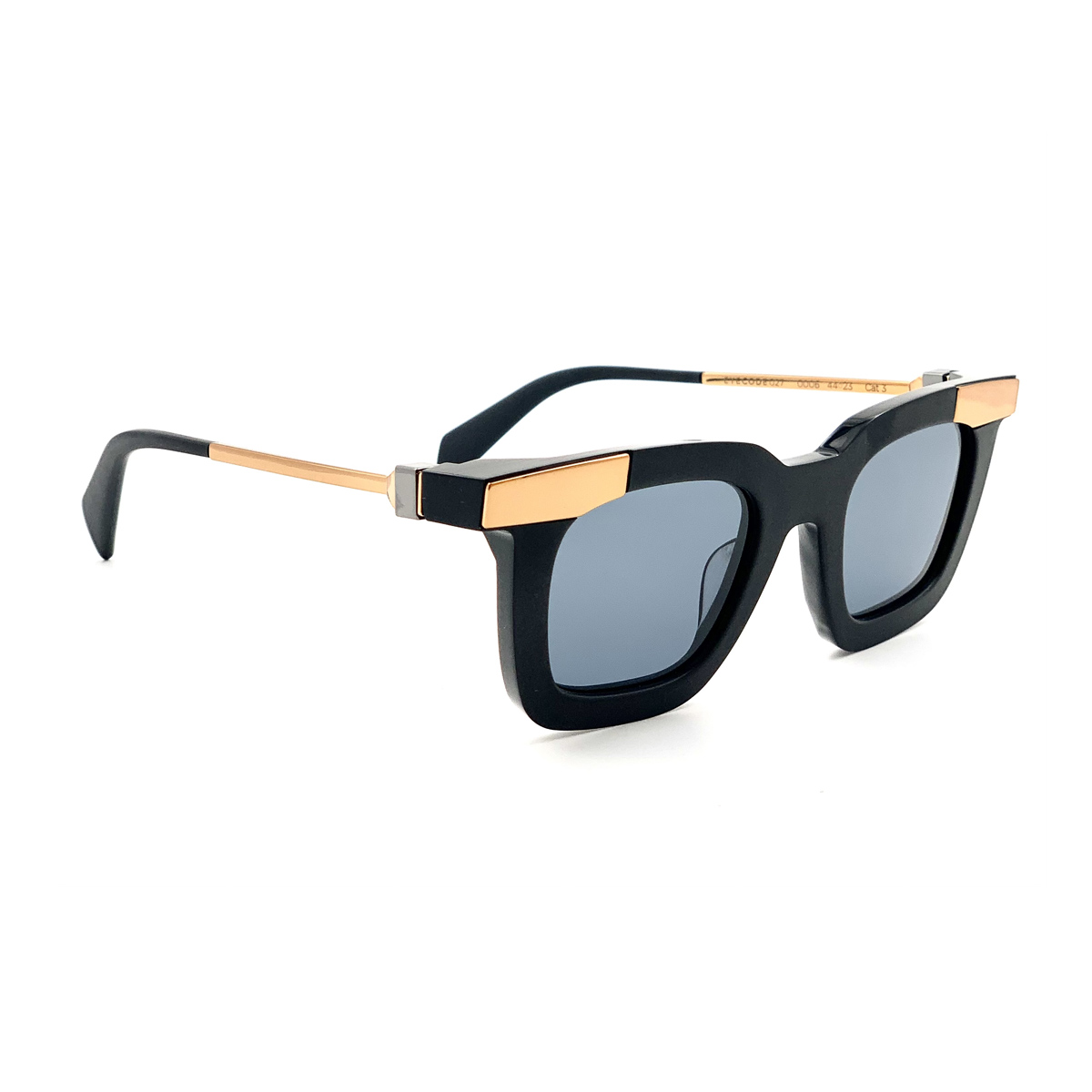 Siens Unisex Nero Eyecode 027 Celluloid Occhiali Sole