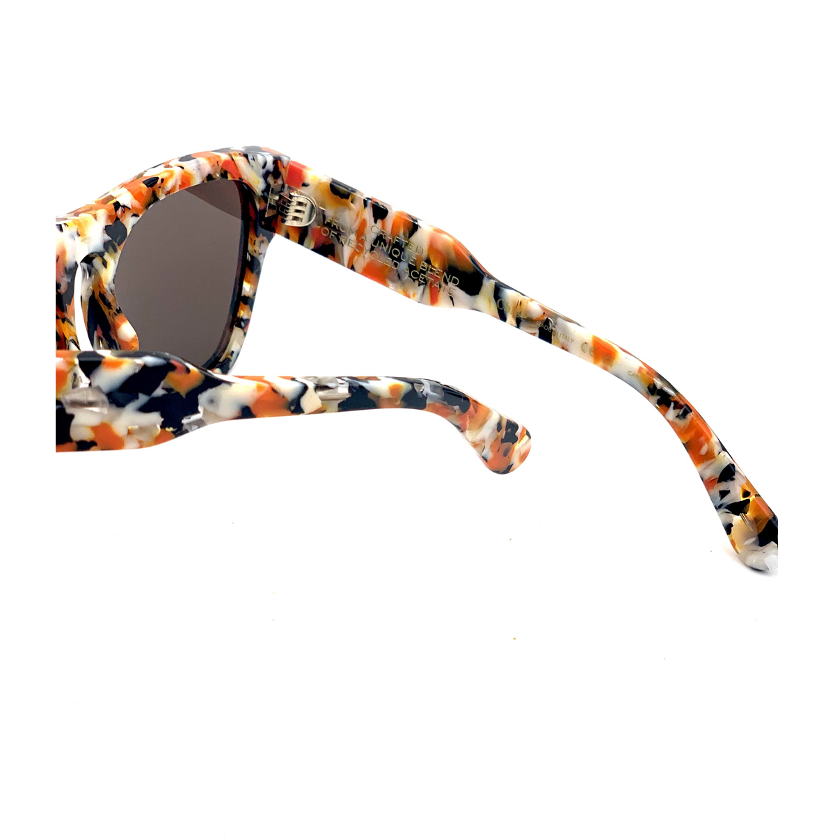 Chloé Women's Arancione Ch0149s Celluloid Occhiali Sole