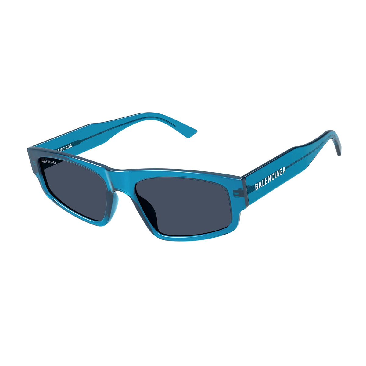 Balenciaga Unisex Blu Bb0305s 004 Acetate Occhiali Sole