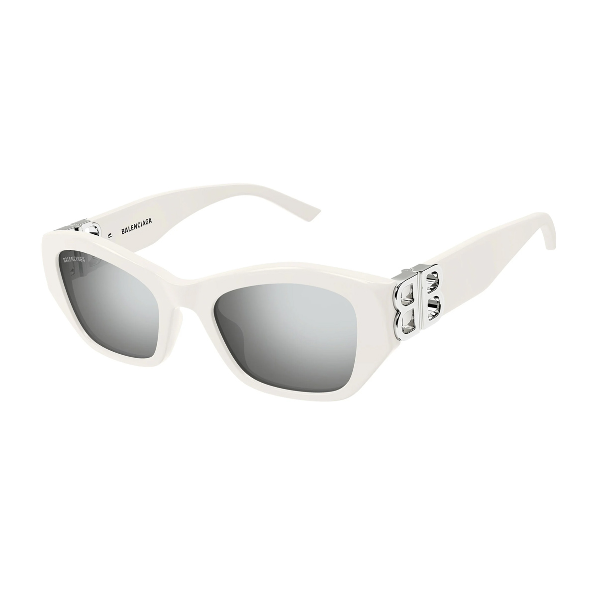 Balenciaga Women's Bianco Bb0311sk 003 Acetate Occhiali Sole
