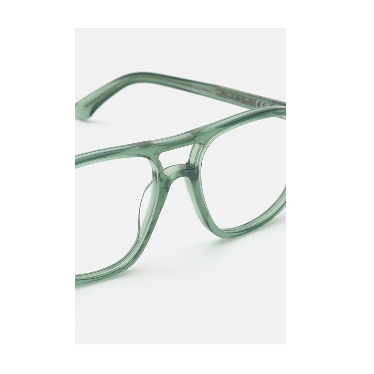 Retrosuperfuture Unisex Verde Numero 127 Salvia Green Acetate Occhiali Da Vista