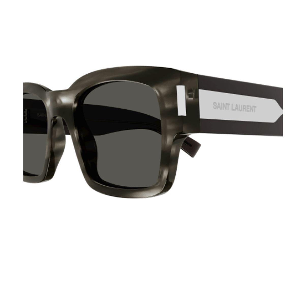 Saint Laurent Men's Grigio Sl 617 004 Acetate Occhiali Sole