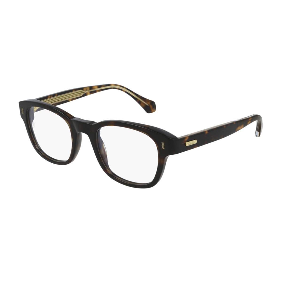Cartier Men's Marrone Ct0292o Celluloid Occhiali Vista