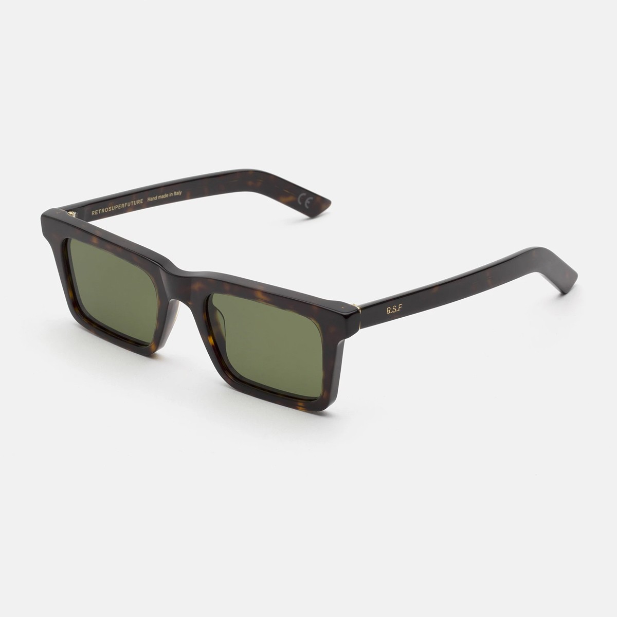 Retrosuperfuture Unisex Marrone Super 1968 3627 Celluloid Occhiali Sole