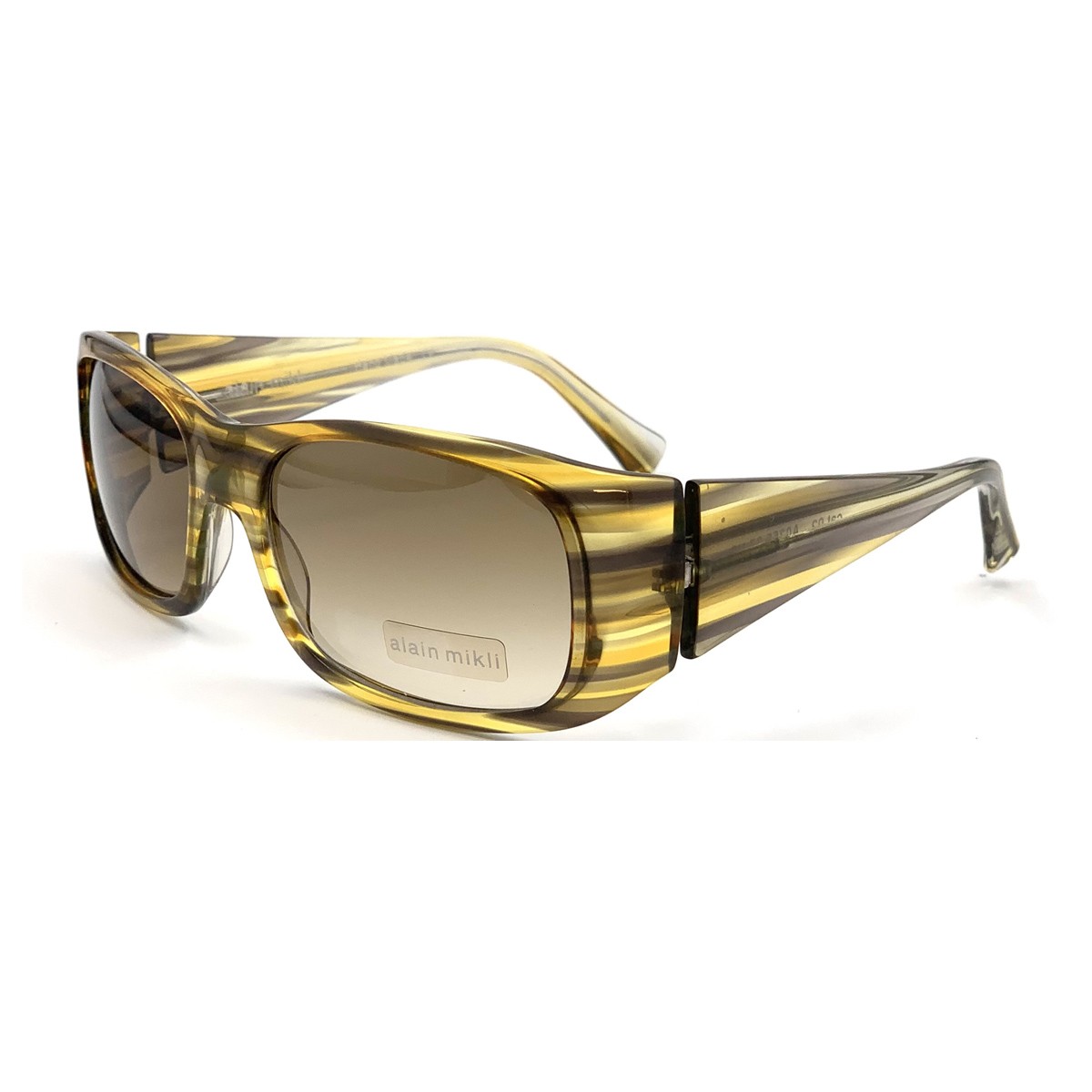 Alain Mikli Unisex Giallo A0355 Celluloid Occhiali Sole