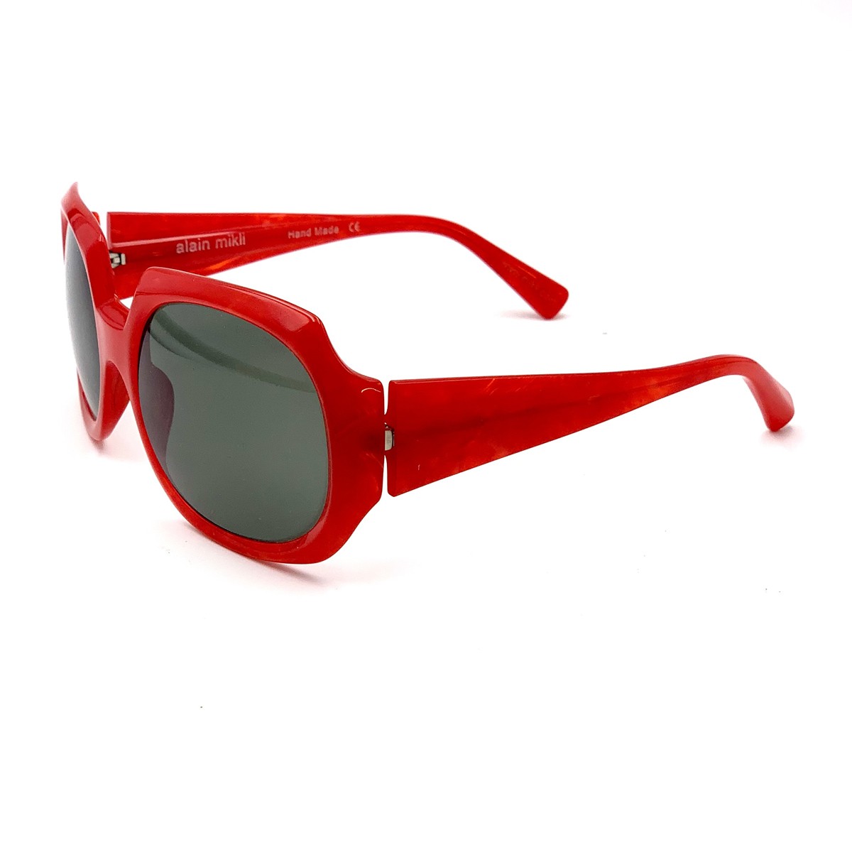 Alain Mikli Women's Rosso A0466 Celluloid Occhiali Sole