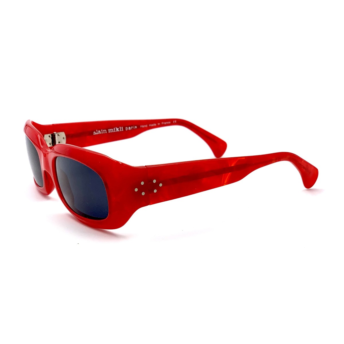 Alain Mikli Unisex Rosso 3327 Celluloid Occhiali Sole