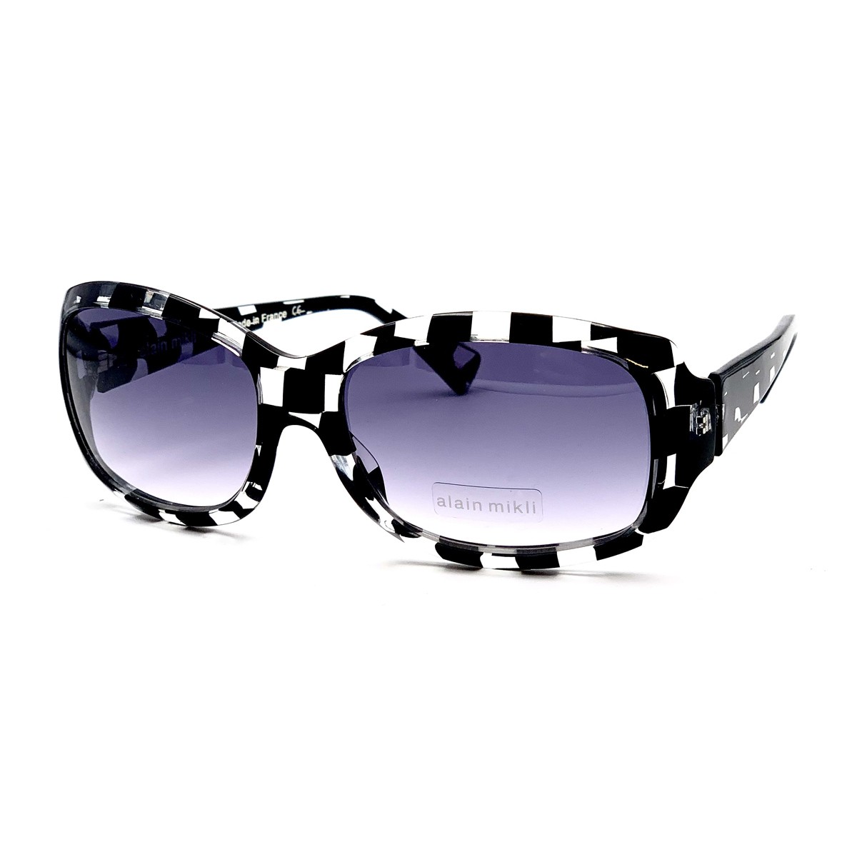 Alain Mikli Unisex Nero A0857 Celluloid Occhiali Sole