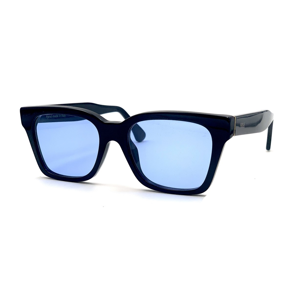 Retrosuperfuture Unisex Nero Super America Azure Celluloid Occhiali Sole