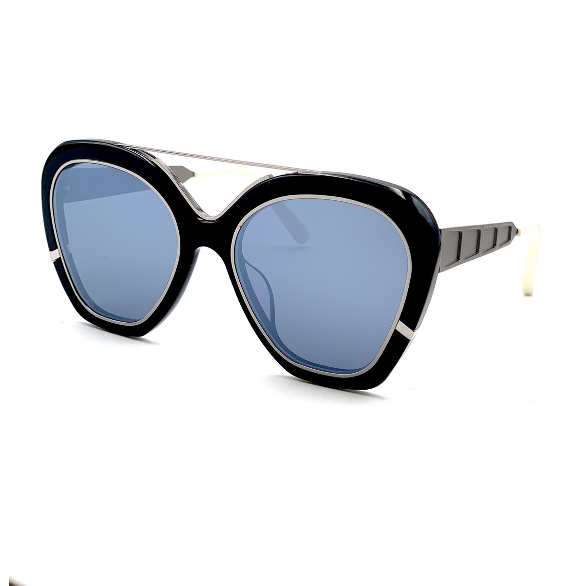 Irresistor Unisex Nero La Isla Bonita Celluloid Occhiali Sole