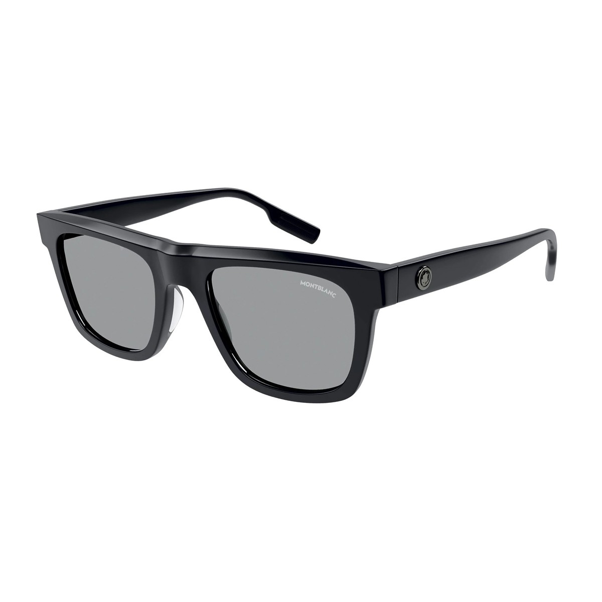 Montblanc Men's Nero Mb0176s Celluloid Occhiali Sole