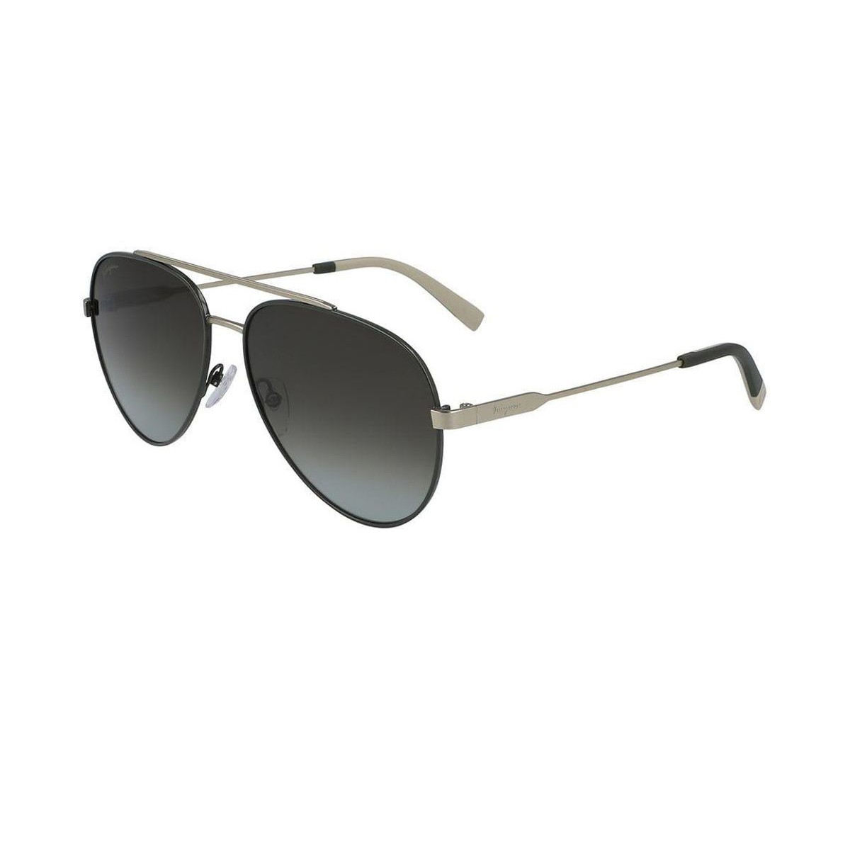 Ferragamo Unisex Verde Sf204s Metal Occhiali Sole
