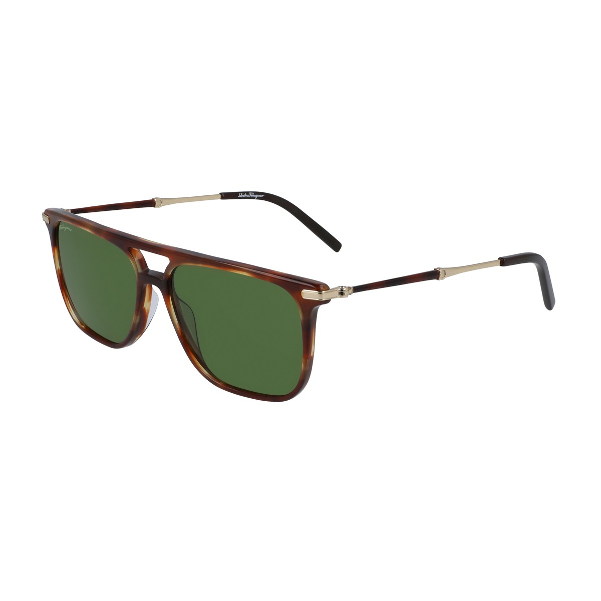 Ferragamo Unisex Arancione Sf966s Celluloid Occhiali Sole