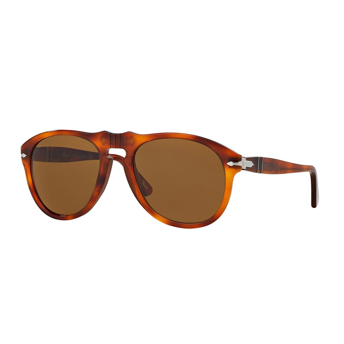 Persol Unisex Marrone Po0649 Celluloid Occhiali Sole