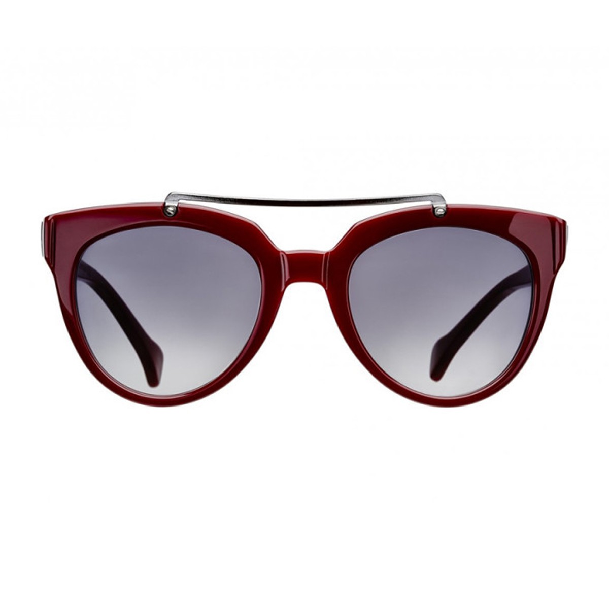 Saturnino Unisex Rosso Mars Celluloid Occhiali Sole